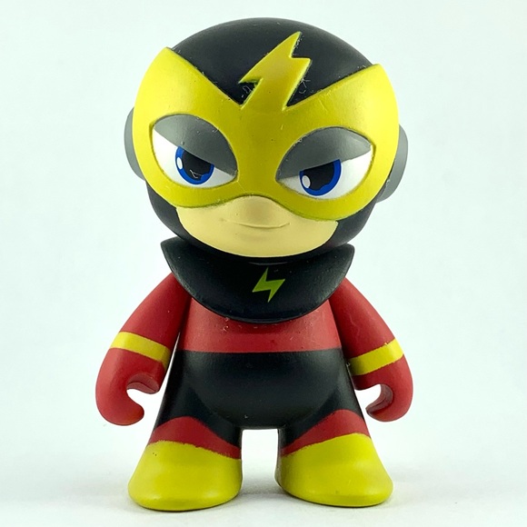 kidrobot Capcom Megaman Elec Man vinyl figure 3” 2015 Mini Series ElectMan Robot - Picture 1 of 13